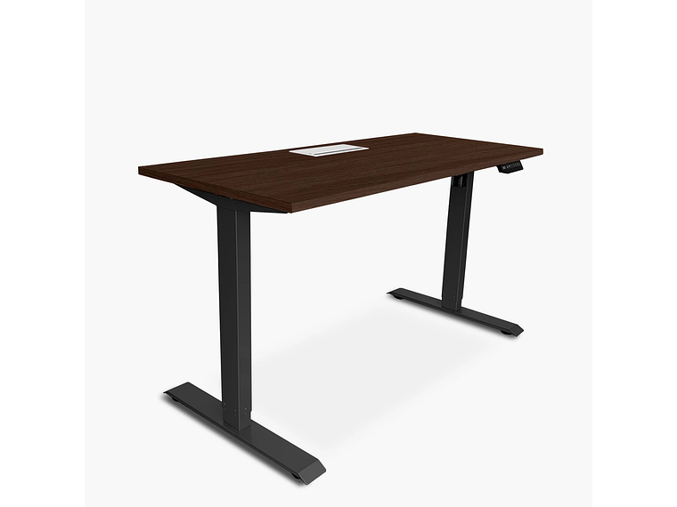 ESCRITORIO FORM OFFICE COSMO ELÉCTRICO CON PASACABLES 140X60 METAL 2