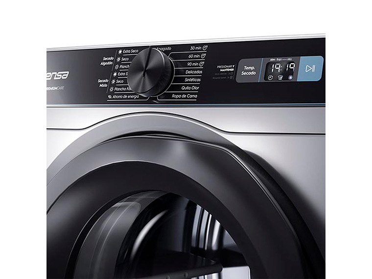 SECADORA DE ROPA POR VENTILACIÓN MADEMSA PREMIUM CARE PRO 9D 9KG GRIS 7