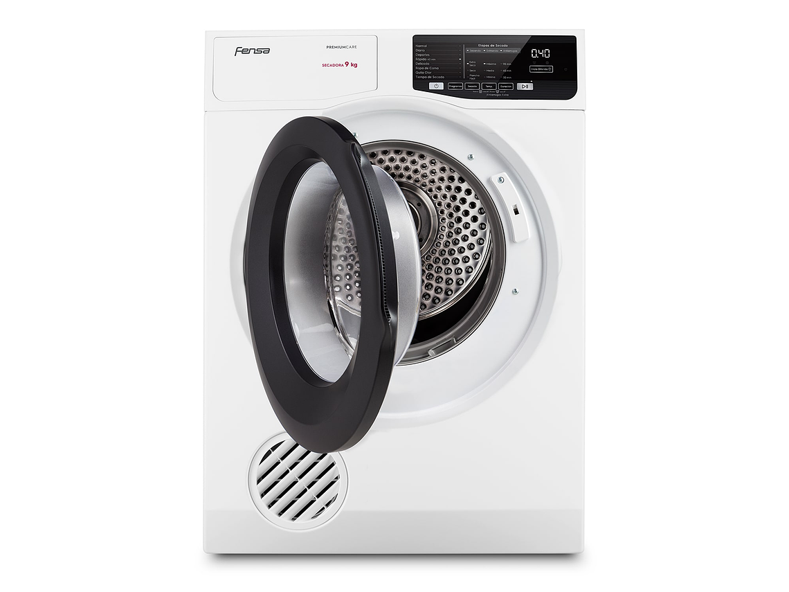 SECADOR ROPA 9KG FENSA FRONTAL PREMIUM CARE 9D BLANCA 6