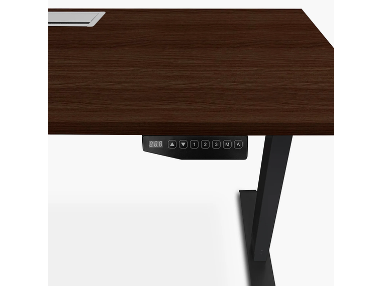 ESCRITORIO FORM OFFICE COSMO ELÉCTRICO CON PASACABLES 140X60 METAL 4