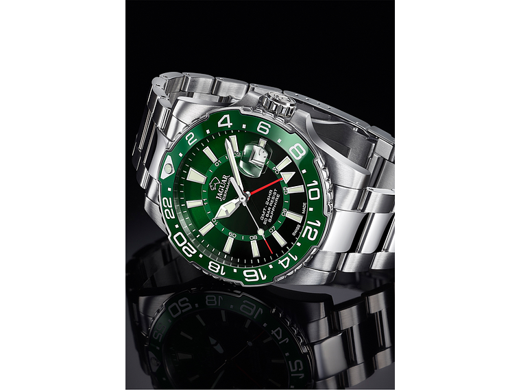 RELOJ DE PULSERA JAGUAR J1011/3 SWISS VERDE HOMBRE CERAMIC 3