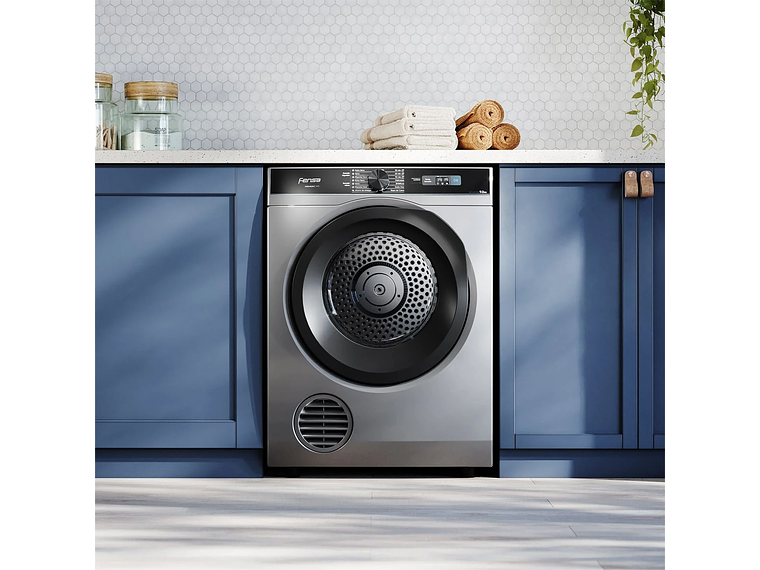 SECADORA DE ROPA FENSA 9KG FRONTAL PREMIUM CARE PRO 9D GRIS 5