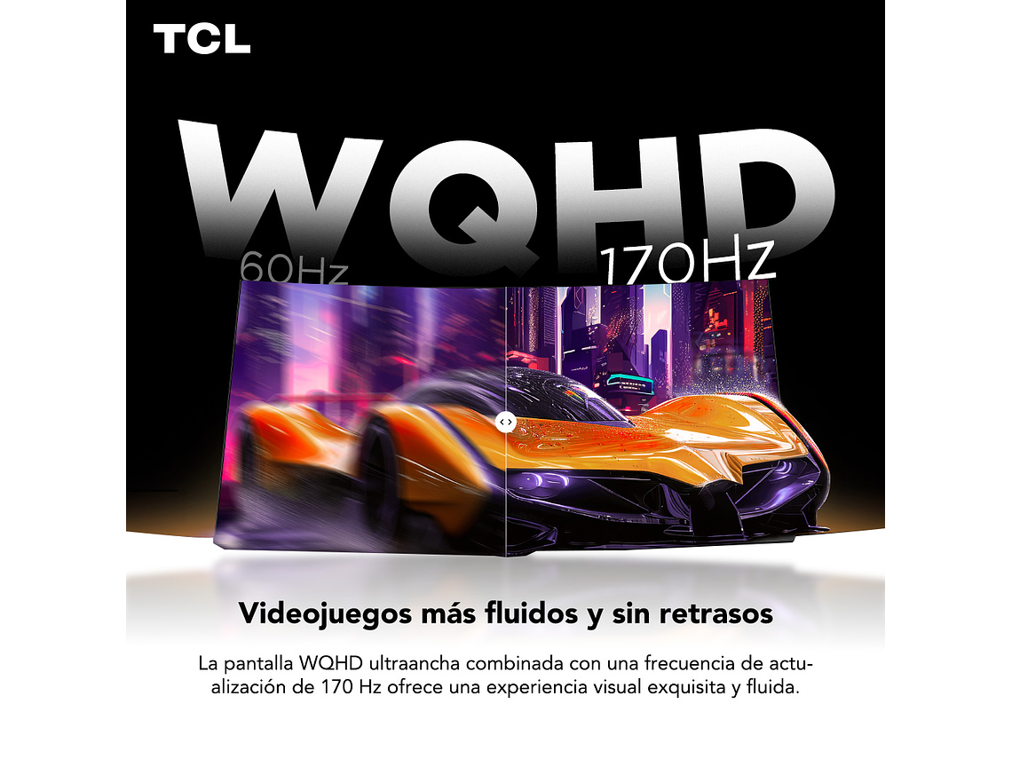 MONITOR GAMER TCL 34' R83Q 170HZ 4K QD-MINILED 1MS 9