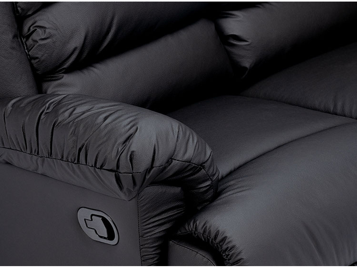 SOFÁ ROSEN JARRIE 2 CUERPOS NEGRO 9