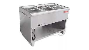 BAÑO MARIA INDUSTRIAL TOPGAS ELECTRICO 3 DEPOSITOS