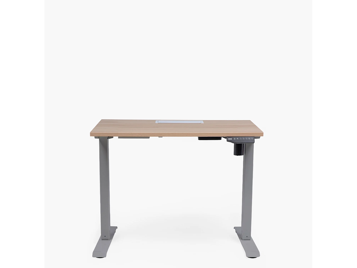 ESCRITORIO FORM OFFICE COSMO ELÉCTRICO CON PASACABLES 120X60 METAL 1