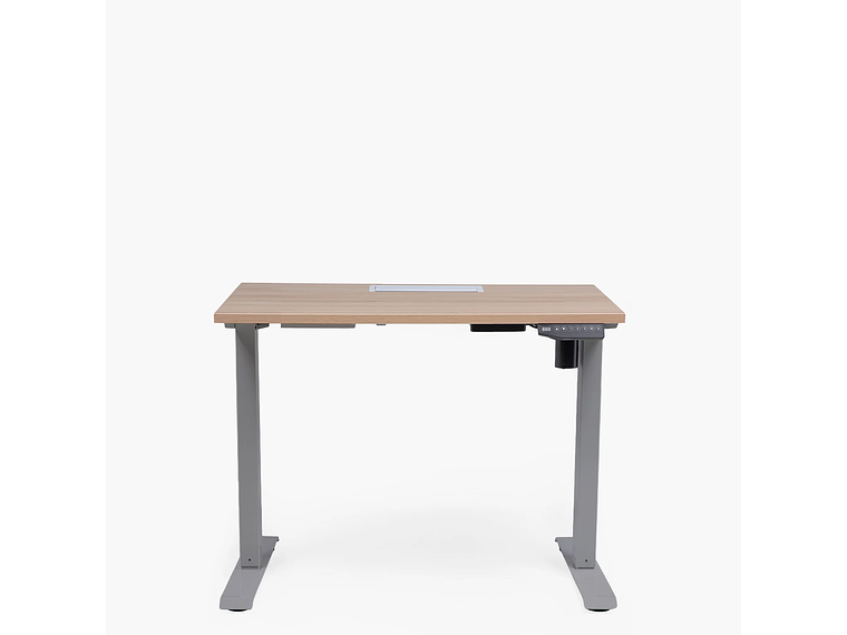 ESCRITORIO FORM OFFICE COSMO ELÉCTRICO CON PASACABLES 120X60 METAL 1