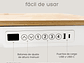 ESCRITORIO RELAN ELÉCTRICO OAK PRO TOP LIVING STANDING DESK - Miniatura 2