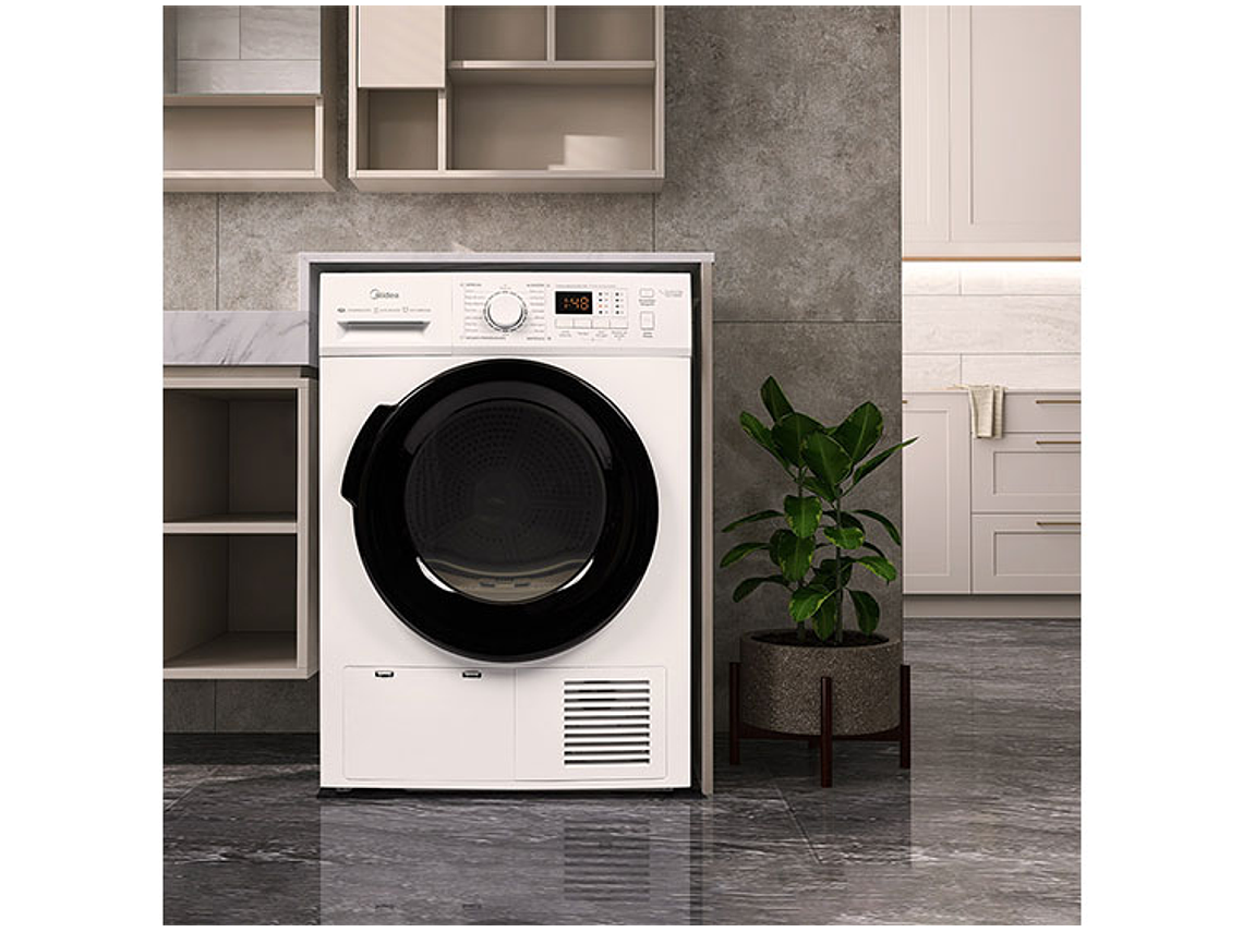 SECADORA DE ROPA POR CONDENSACION MIDEA MSC-90B08E 9KG BLANCO 6