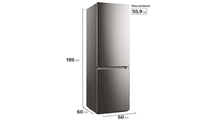 REFRIGERADOR BOTTOM FREEZER MADEMSA 285 L NO FROST MI60S