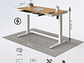 ESCRITORIO RELAN ELÉCTRICO OAK PRO TOP LIVING STANDING DESK - Miniatura 6