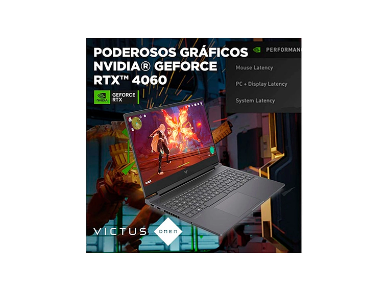 NOTEBOOK GAMER HP VICTUS 16-R1015LA INTEL CORE I7 16GB RAM 1TB SSD NVIDIA RTX 4060 16