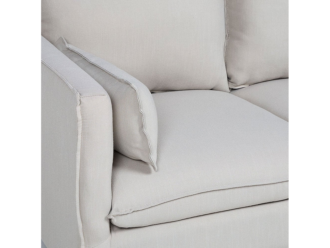 SOFÁ ROSEN TAIN 3 CUERPOS TELA BEIGE 8