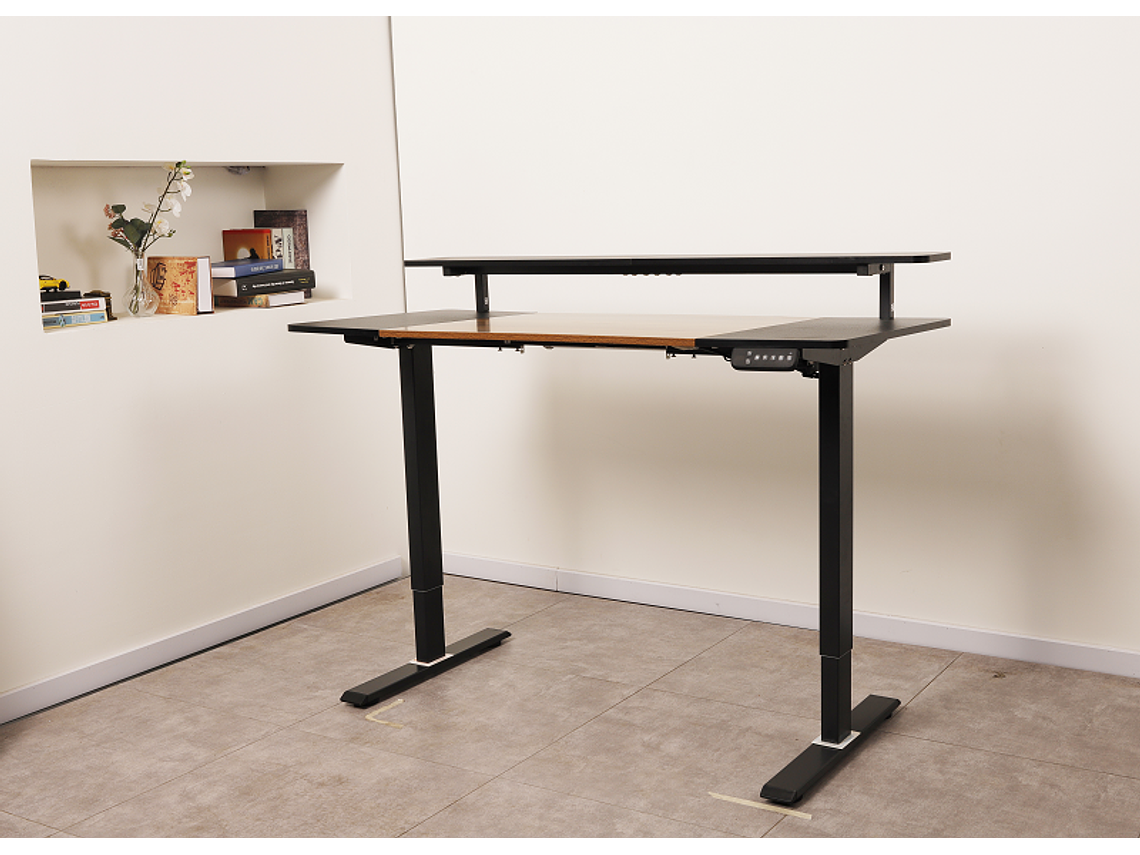 ESCRITORIO AGUILA MUEBLES WEBDDZ02120WN ELECTRICO ALTURA REGULABLE OFICINA HOGAR METAL 2