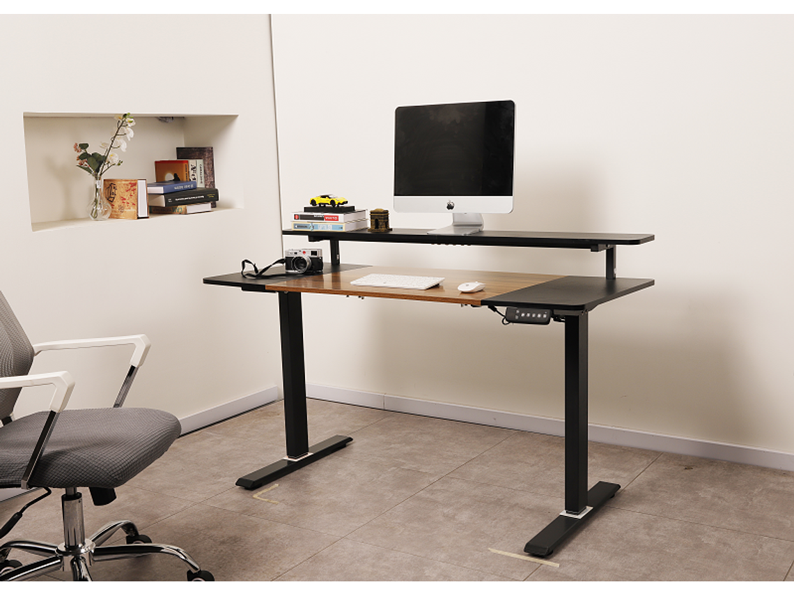 ESCRITORIO AGUILA MUEBLES WEBDDZ02120WN ELECTRICO ALTURA REGULABLE OFICINA HOGAR METAL 3