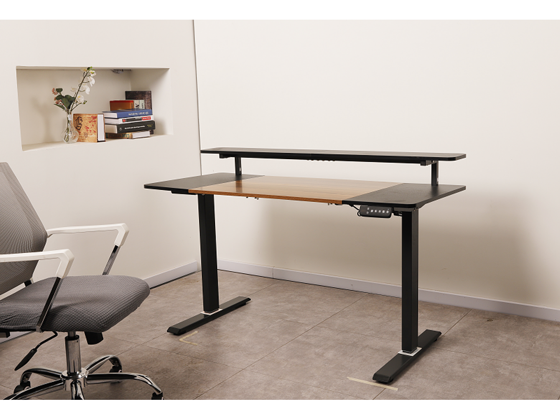 ESCRITORIO AGUILA MUEBLES WEBDDZ02120WN ELECTRICO ALTURA REGULABLE OFICINA HOGAR METAL 5