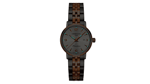 RELOJ CERTINA MUJER DS CAIMANO BICOLOR ORO ROSA