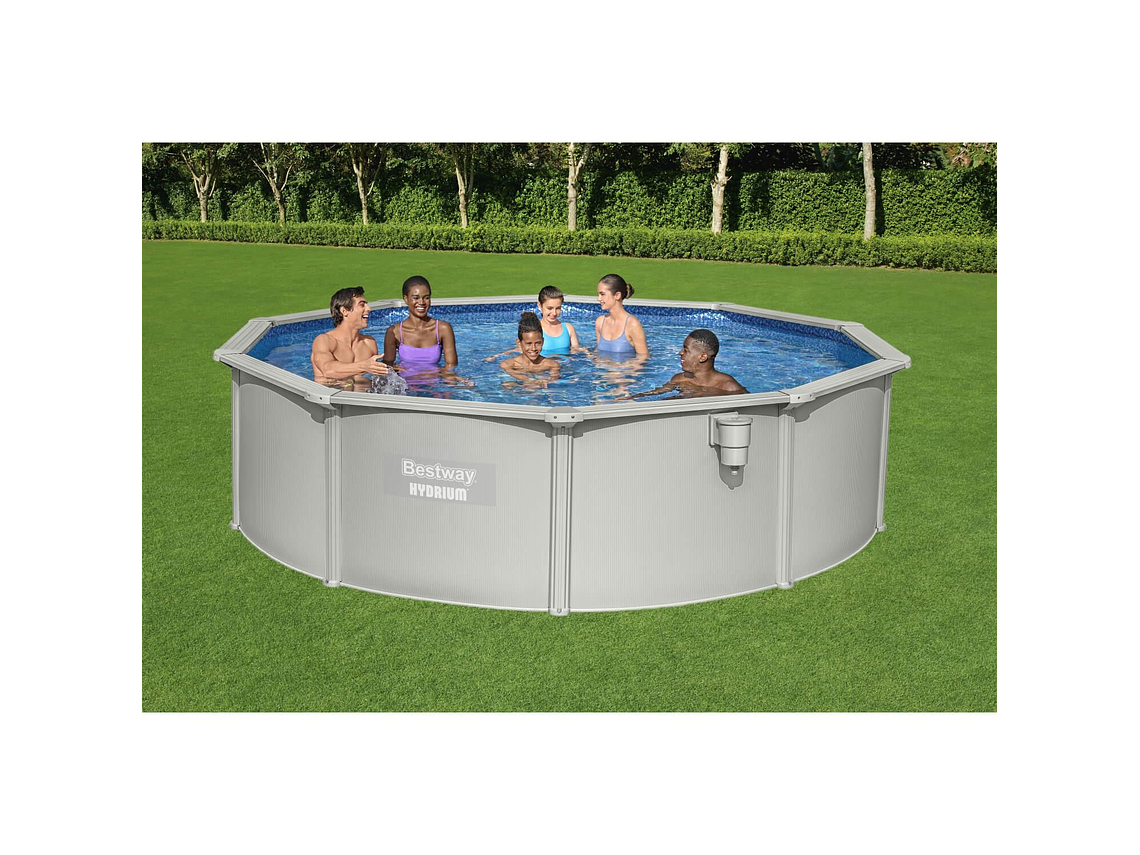 PISCINA BESTWAY REDONDA HYDRIUM FILTRO+ACCESORIOS 4.60X1.20M 2