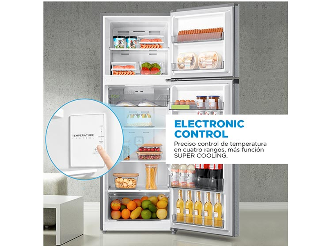 REFRIGERADOR MIDEA TOP FREEZER NO FROST 338 L TMF MDRT489MTE50 4
