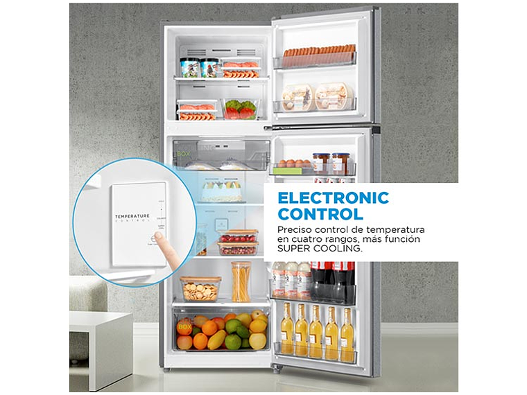 REFRIGERADOR MIDEA TOP FREEZER NO FROST 338 L TMF MDRT489MTE50 4