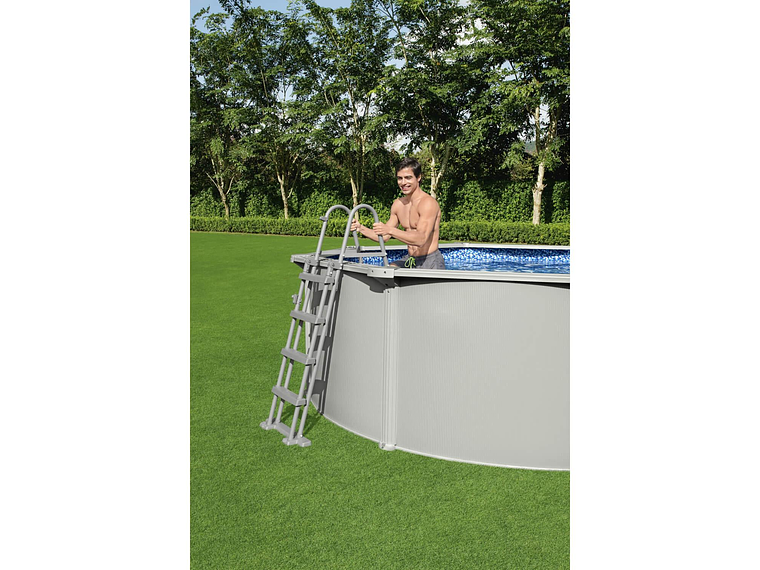 PISCINA BESTWAY REDONDA HYDRIUM FILTRO+ACCESORIOS 4.60X1.20M 7