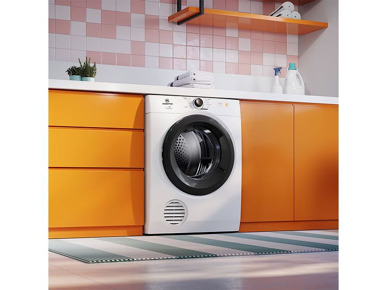 SECADORA DE ROPA MADEMSA 9KG SECADO AUTOMÁTICO 9D BZG BLANCA 4