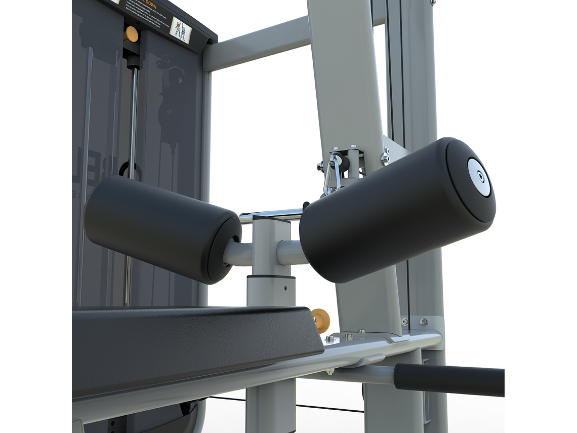 Dual Polea Alta/Remo V8 Series | Obelix 6