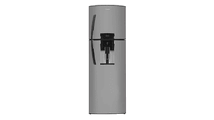 REFRIGERADOR MABE TOP FREEZER NO FROST 292 L RMA300FWUT NF PLATA