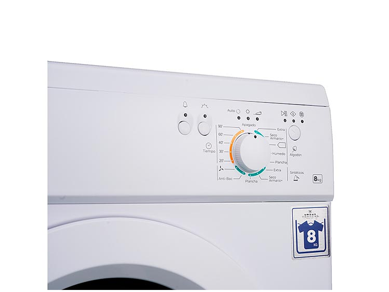 SECADORA DE ROPA POR VENTILACIÓN URSUS TROTTER UT VENT G8K-15P 8KG BLANCO 3
