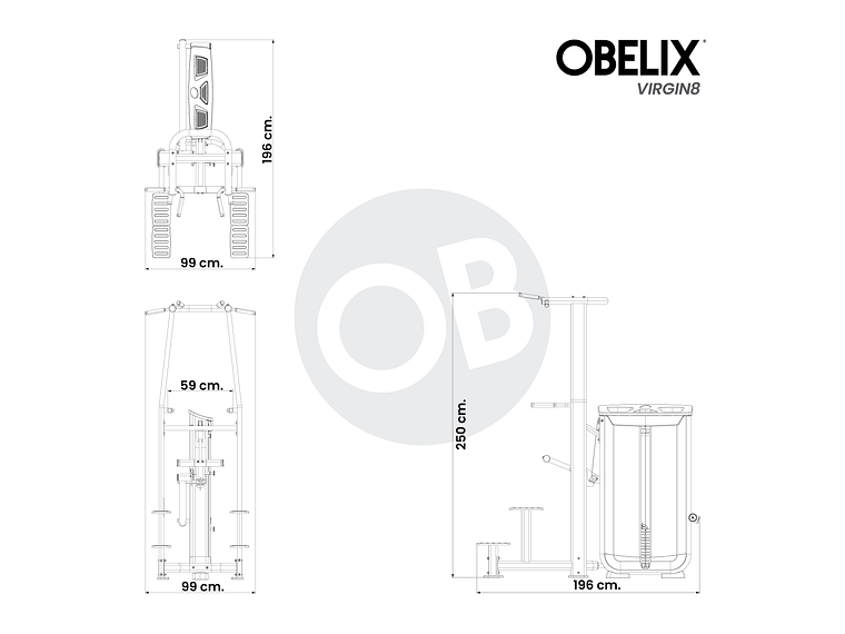 Dual Dominada/Fondo Asistida V8 Series | Obelix 2