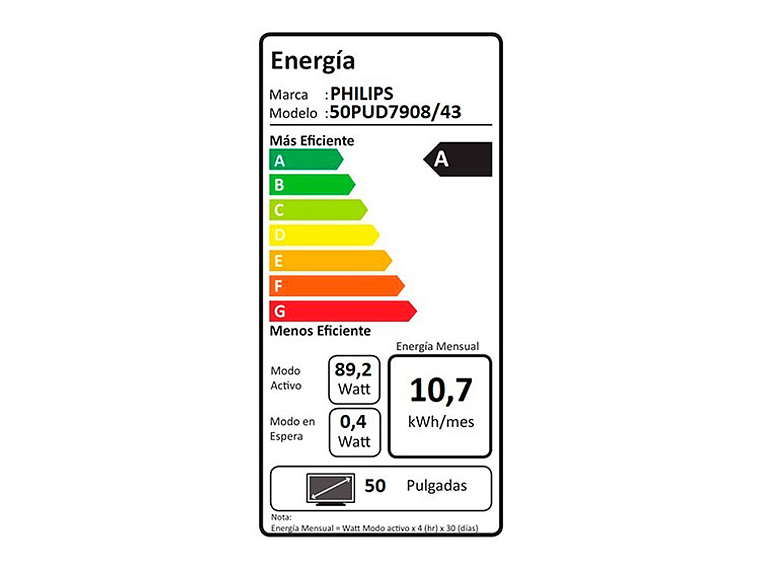 SMART TV PHILIPS LED UHD 4K 50