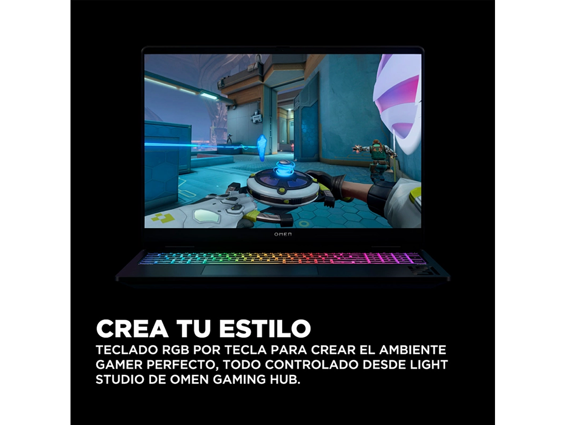 NOTEBOOK GAMER HP OMEN MAX 16-AH0003LA INTEL CORE ULTRA 9 32GB RAM 1TB SSD NVIDIA RTX 5080 16” 6