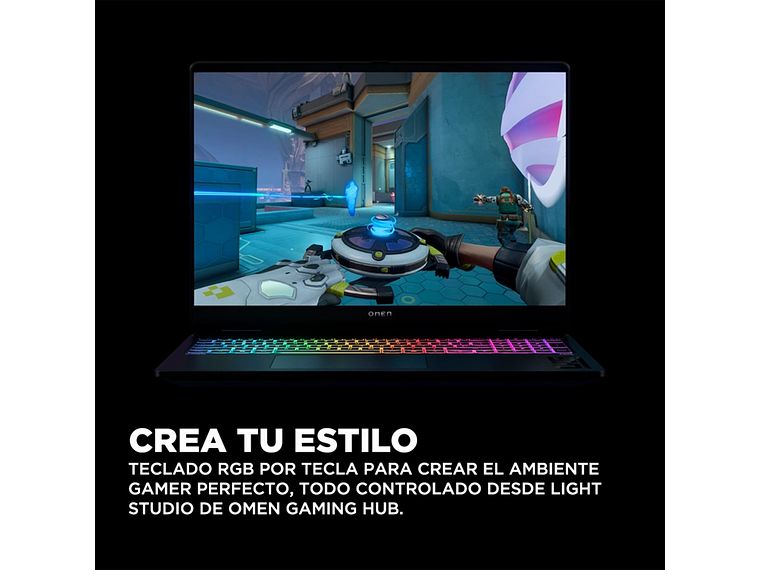 NOTEBOOK GAMER HP OMEN MAX 16-AH0003LA INTEL CORE ULTRA 9 32GB RAM 1TB SSD NVIDIA RTX 5080 16” 6