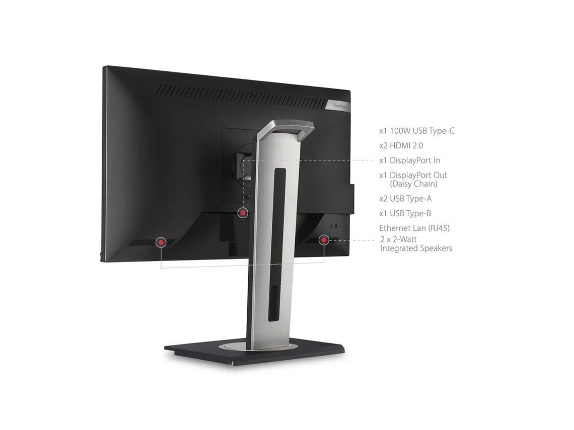 MONITOR VIEWSONIC VG2756A-2K QUAD HD 27' 4