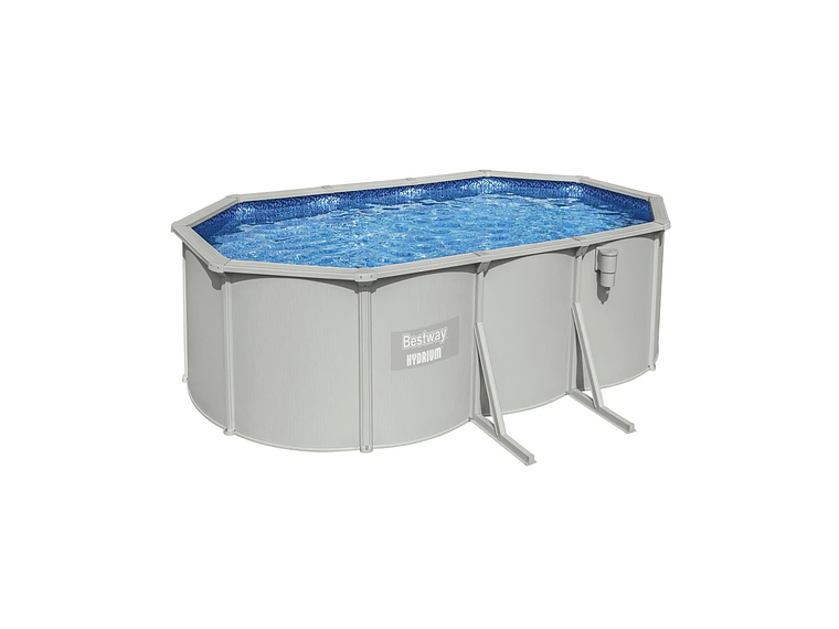 PISCINA BESTWAY OVALADA HYDRIUM FILTRO+ACCES 6.10X3.60X1.20M 1