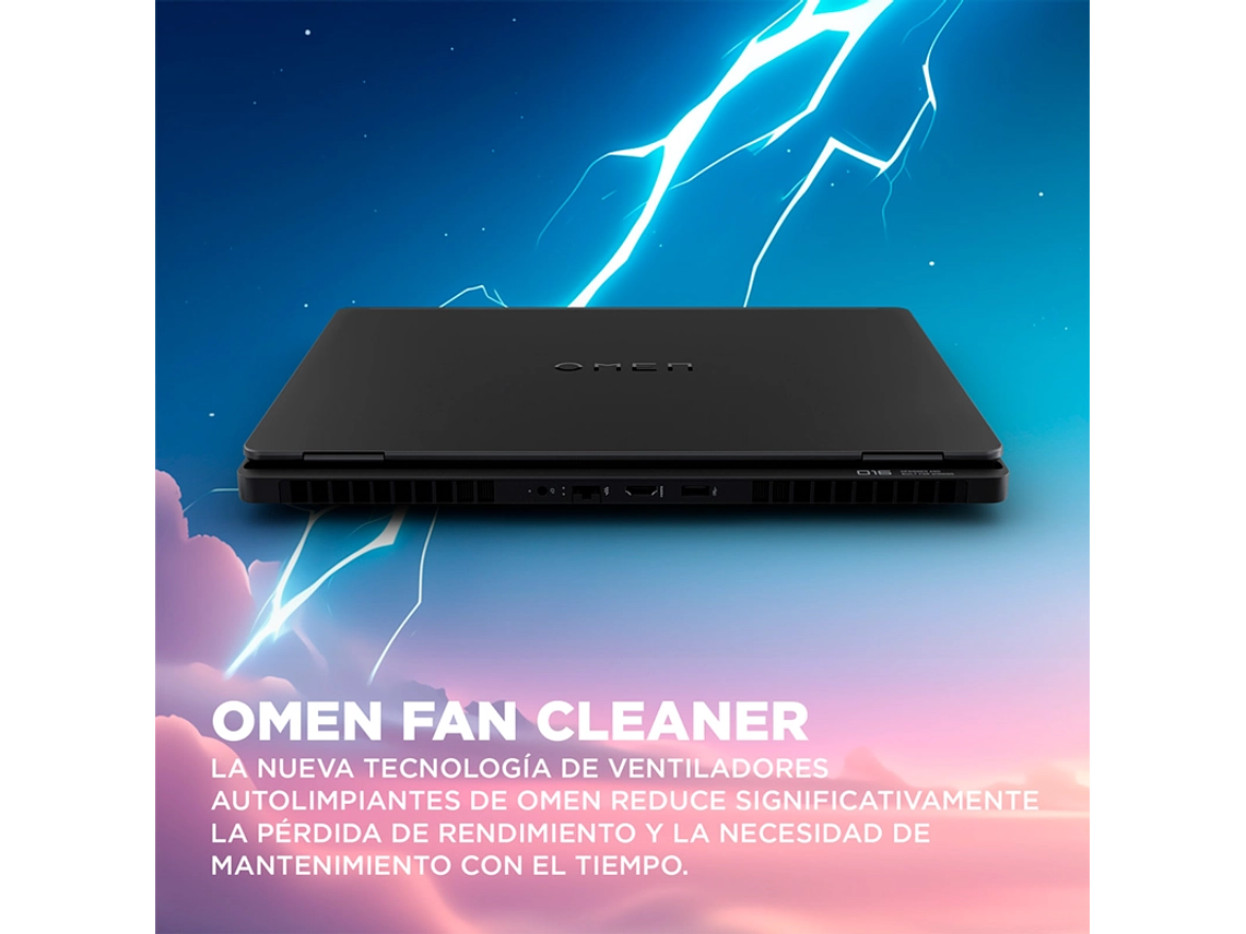 NOTEBOOK GAMER HP OMEN MAX 16-AH0003LA INTEL CORE ULTRA 9 32GB RAM 1TB SSD NVIDIA RTX 5080 16” 9