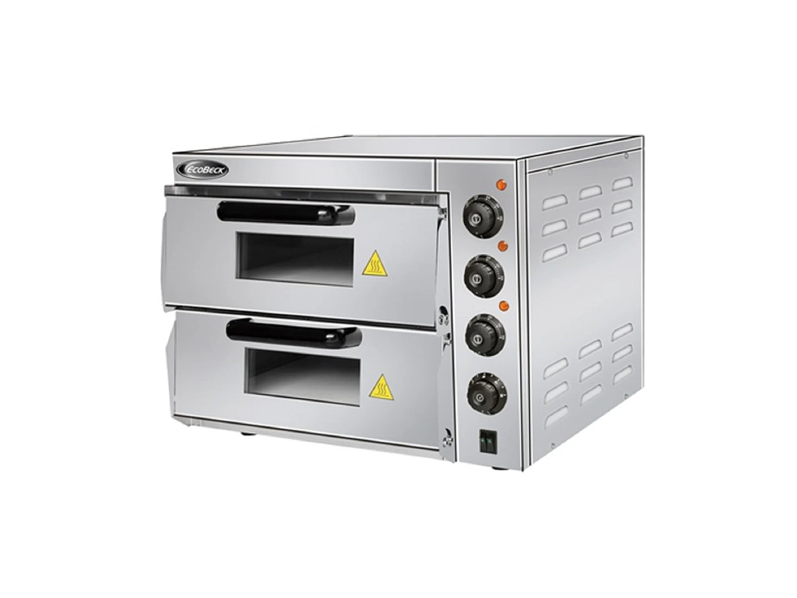 HORNO PIZZA ELECTRICO MODHEP- 02ST DOBLE CAMARA 1