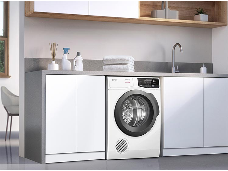 SECADORA DE ROPA POR VENTILACIÓN FENSA PREMUM CARE 9D 9KG BLANCO 6