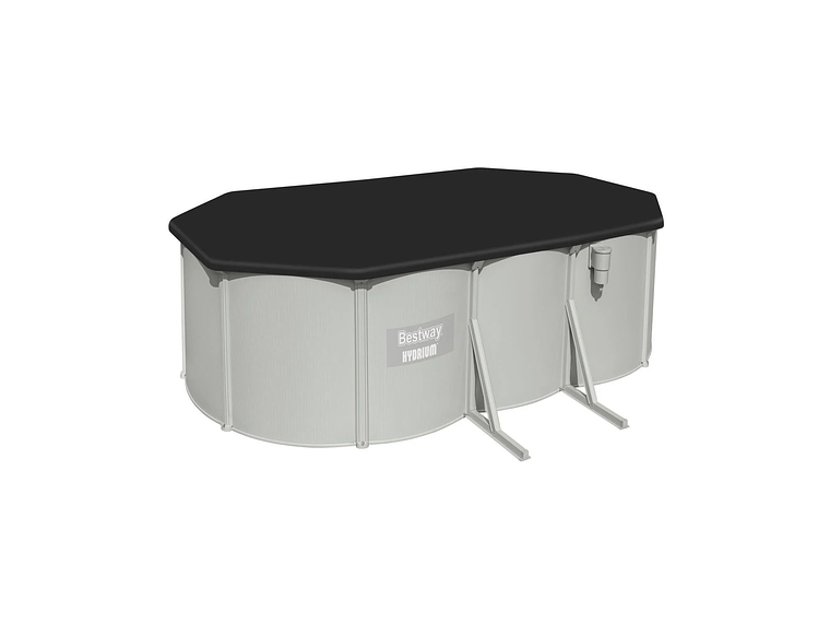 PISCINA BESTWAY OVALADA HYDRIUM FILTRO+ACCES 6.10X3.60X1.20M 4