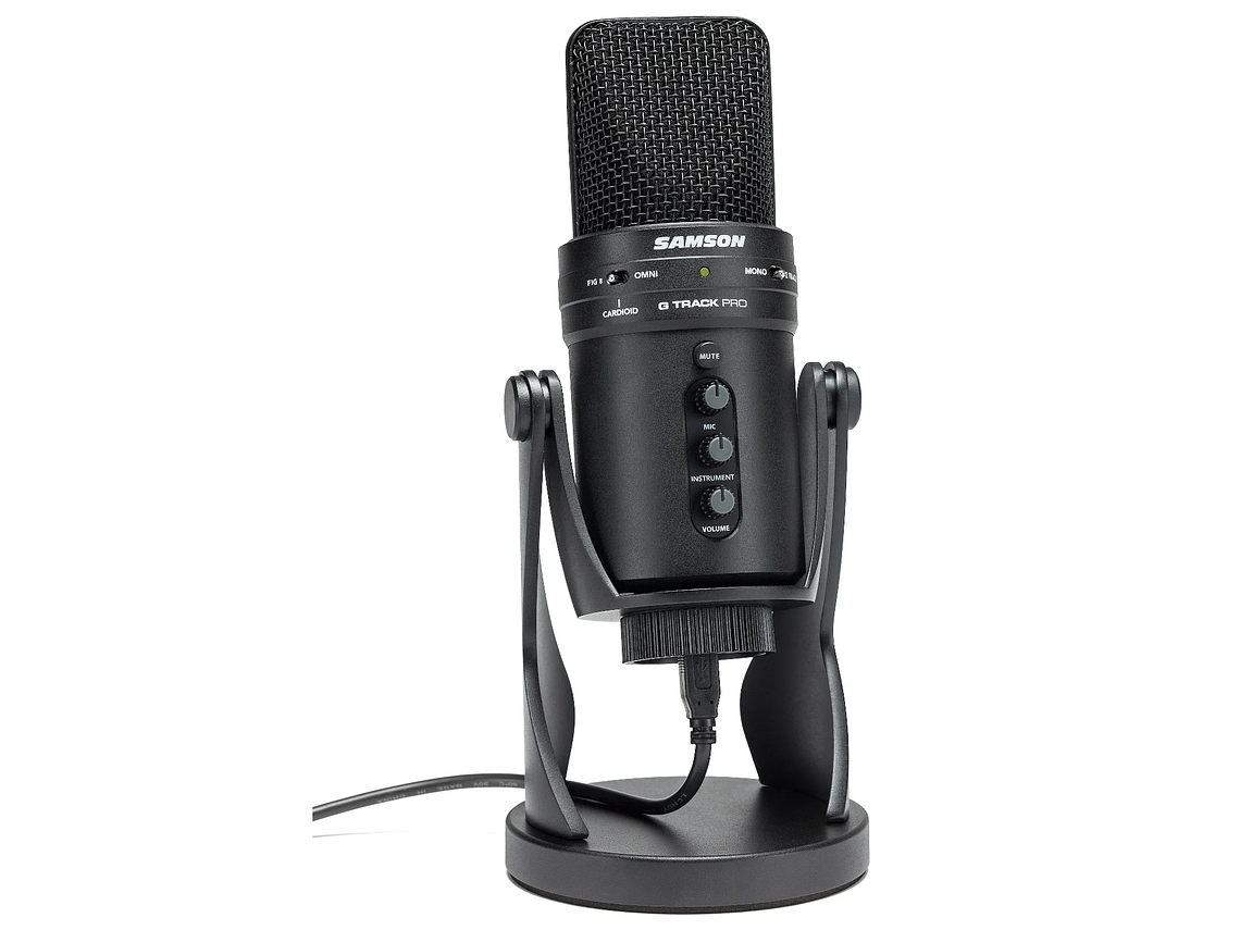 MICROFONO CONDENSADOR USB SAMSON G-TRACK PRO 1