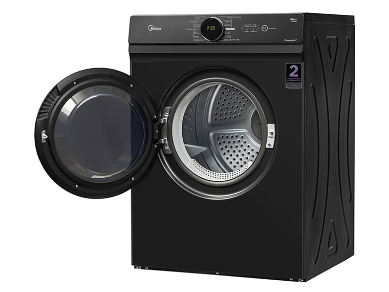 SECADORA DE ROPA POR VENTILACIÓN MIDEA MD100A100 10KG TITANIO 3