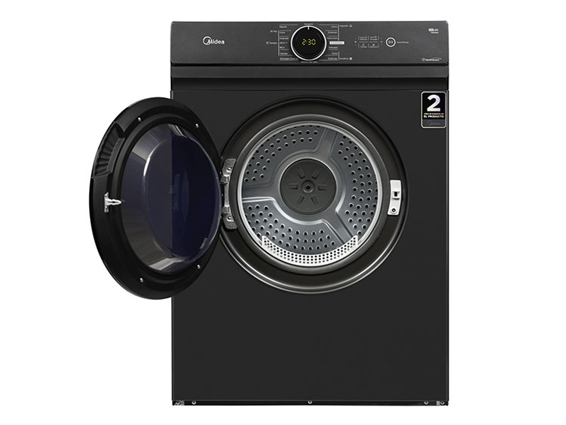SECADORA DE ROPA POR VENTILACIÓN MIDEA MD100A100 10KG TITANIO 4