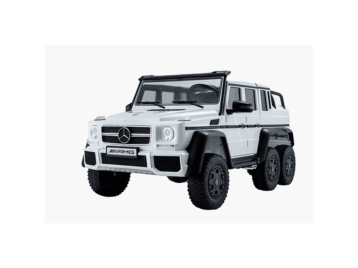 AUTO A BATERIA MERCEDES-BENZ G63 6X6 BLANCO 12V 1