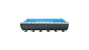 PISCINA ESTRUCTURAL INTEX ULTRA XTR FRAME SET 732X366X132 CM + BOMBA + ESCALERA + COBERTOR + BASE