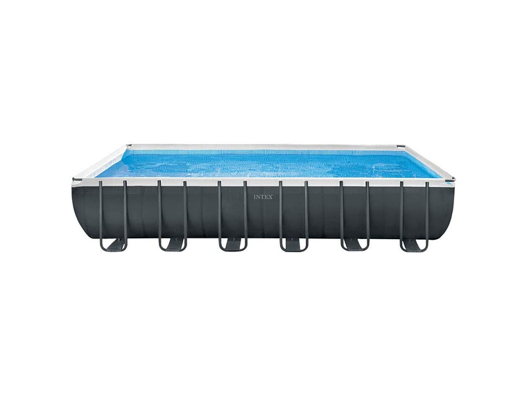 PISCINA ESTRUCTURAL INTEX ULTRA XTR FRAME SET 732X366X132 CM + BOMBA + ESCALERA + COBERTOR + BASE 1