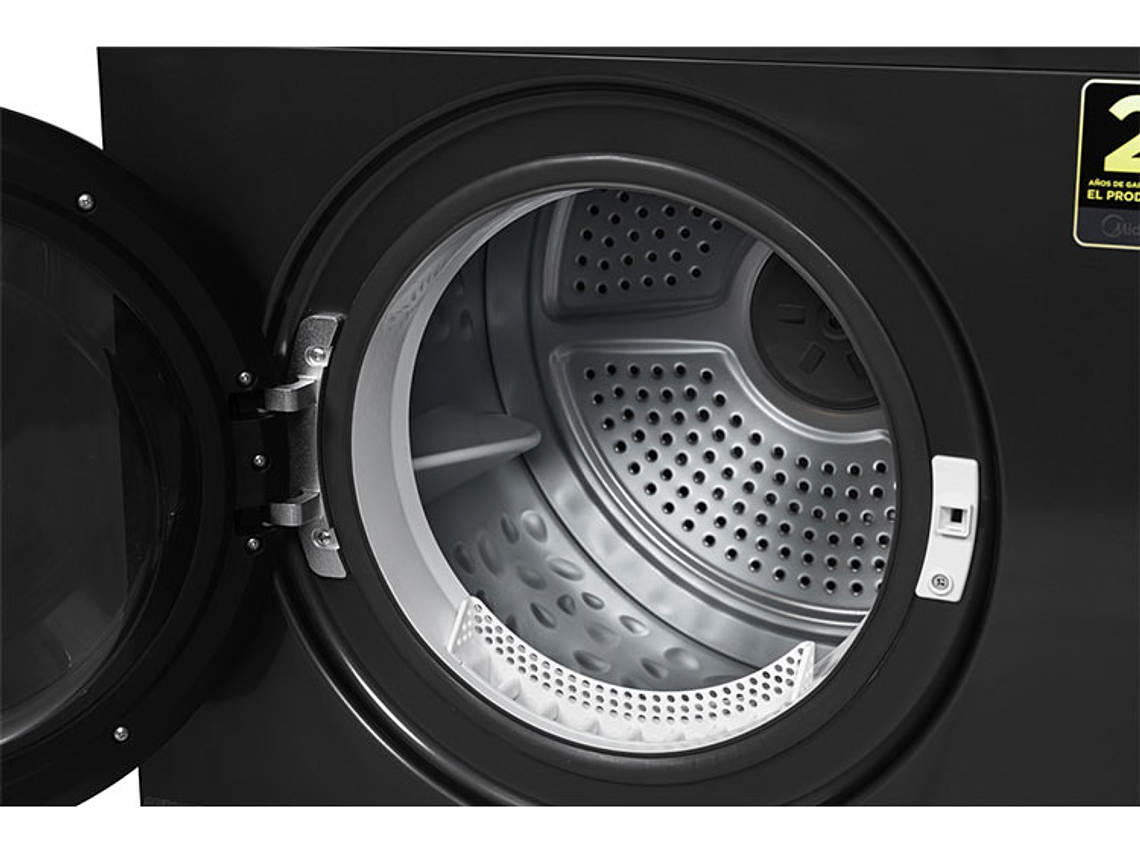 SECADORA DE ROPA POR VENTILACIÓN MIDEA MD100A100 10KG TITANIO 7