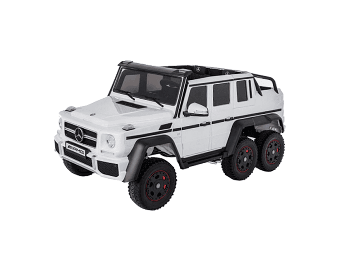 AUTO A BATERIA MERCEDES-BENZ G63 6X6 BLANCO 12V 4