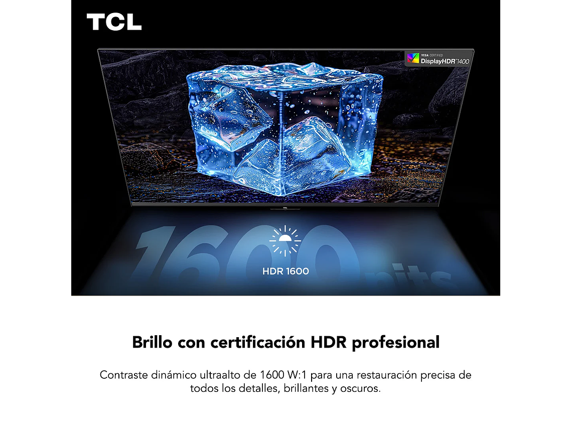 MONITOR GAMER TCL 27' R73Q 240HZ HDR QD-MINILED 1MS 3