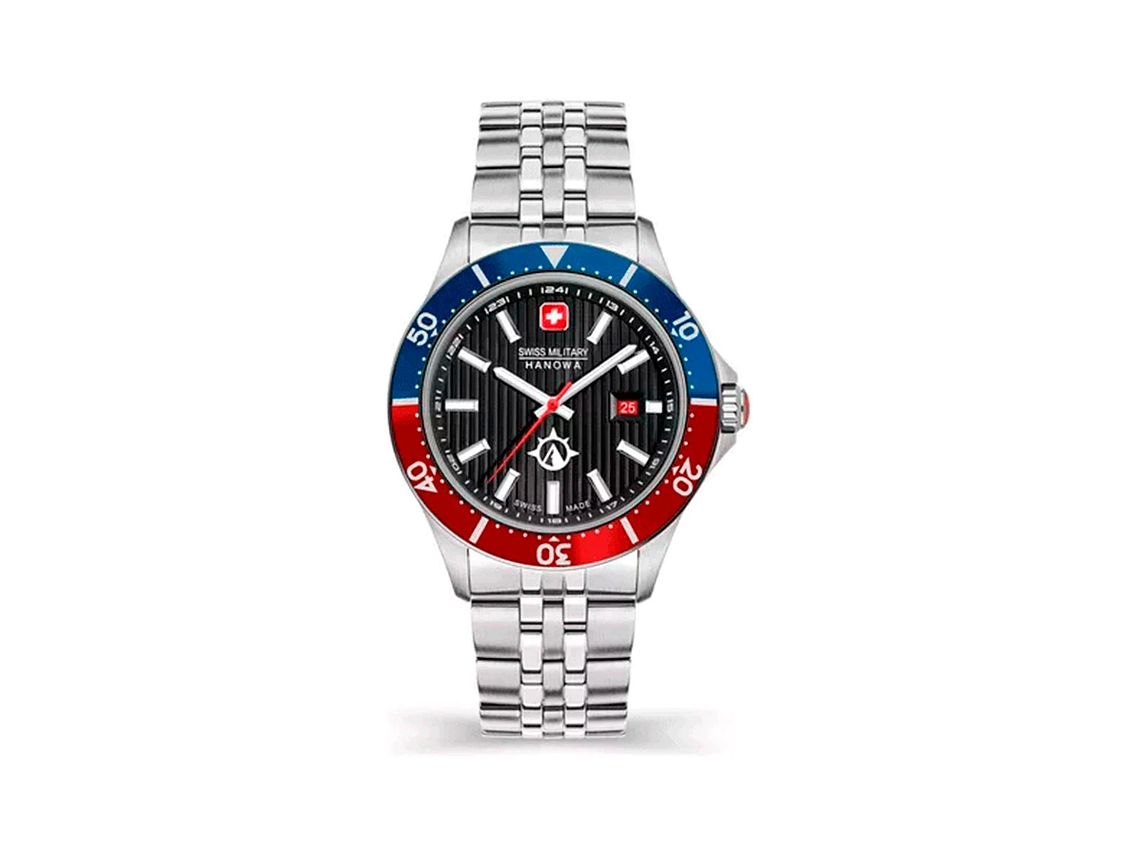 RELOJ DE PULSERA SWISS MILITARY PLATEADO 1