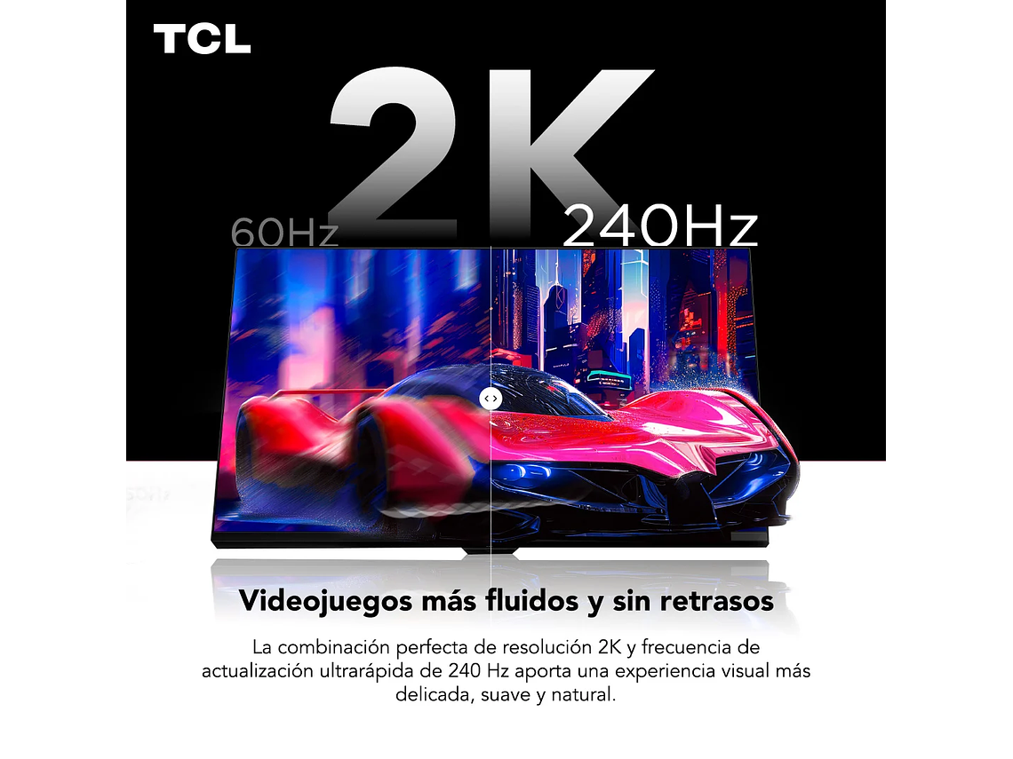 MONITOR GAMER TCL 27' R73Q 240HZ HDR QD-MINILED 1MS 4